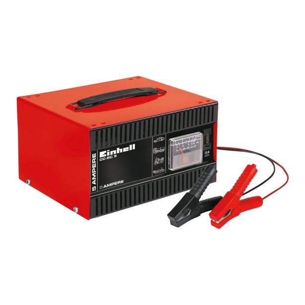 EINHELL POLNILNIK AKUMULATORJEV CC-BC 5, 12 V, 16 - 80 AH