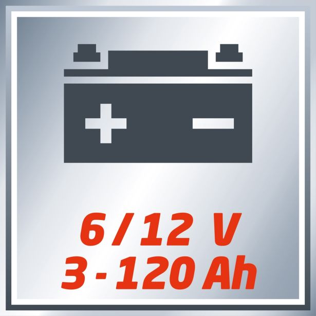 EINHELL POLNILNIK AKUMULATORJEV CC-BC 4 M, 6 V / 12 V, 3 - 120 AH