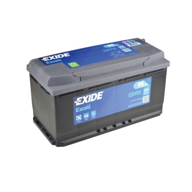 AKUMULATOR EXIDE EXCELL EB950 AH95 D+ 800A 353X175X190