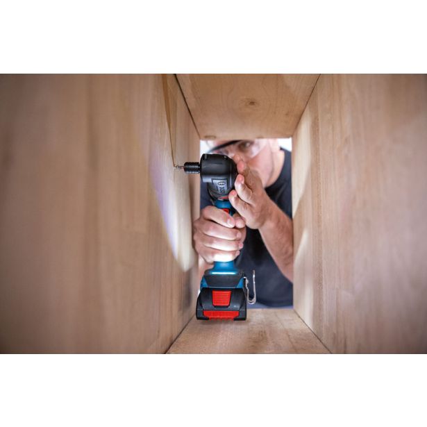 AKUMULATORSKI VRTALNI VIJAČNIK BOSCH FLEXICLICK GSR 18V-90 FC SOLO + L-BOXX + 3 NASTAVKI FLEXI-CLICK