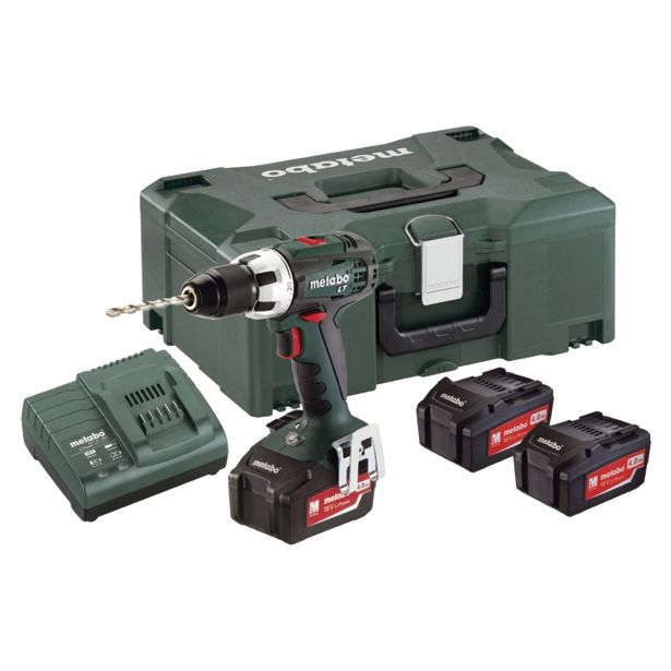 BATERIJSKI VRTALNIK - VIJAČNIK METABO BS 18 LT SET