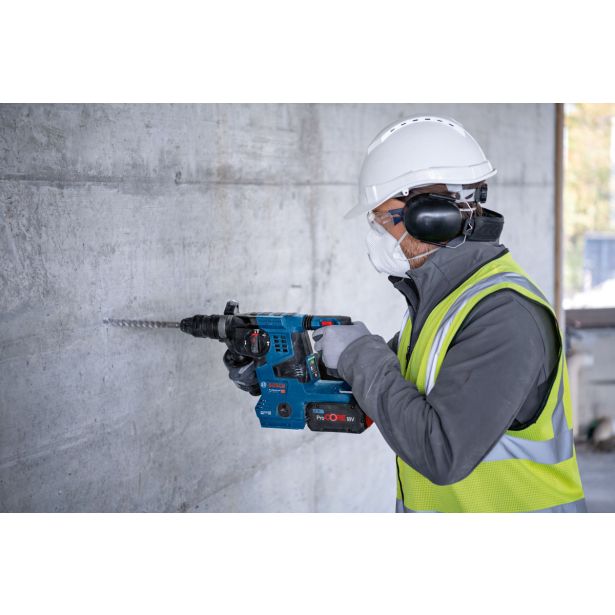 VRTALNO KLADIVO AKUMUL. BOSCH PROFESSIONAL SDS-PLUS GBH 18V-28 CF SOLO + L-BOXX