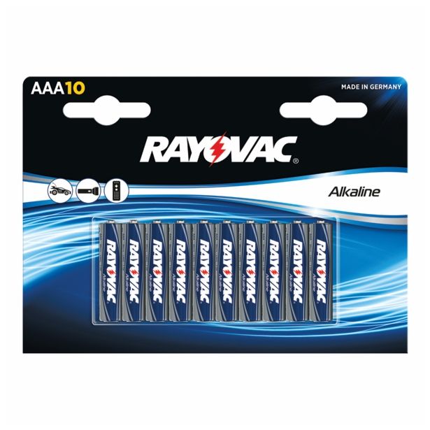 ALKALNI BATERIJSKI VLOŽEK RAYOVAC MAXIMUM PLUS AAA LR03 BL/10