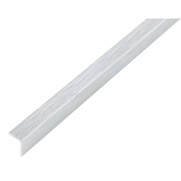 KOTNI PROFIL ALBERTS ALU, 15X15X1X1000 MM SAMOLEPLJIV, INOX IZGLED