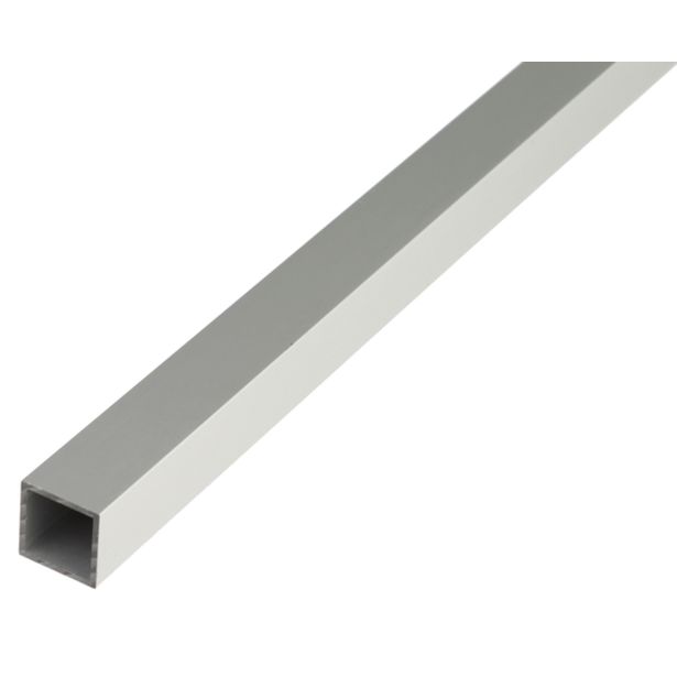 KVADRATNA CEV ALBERTS ALU, 15X15X1X2000 MM SIVO ELOKSIRANA