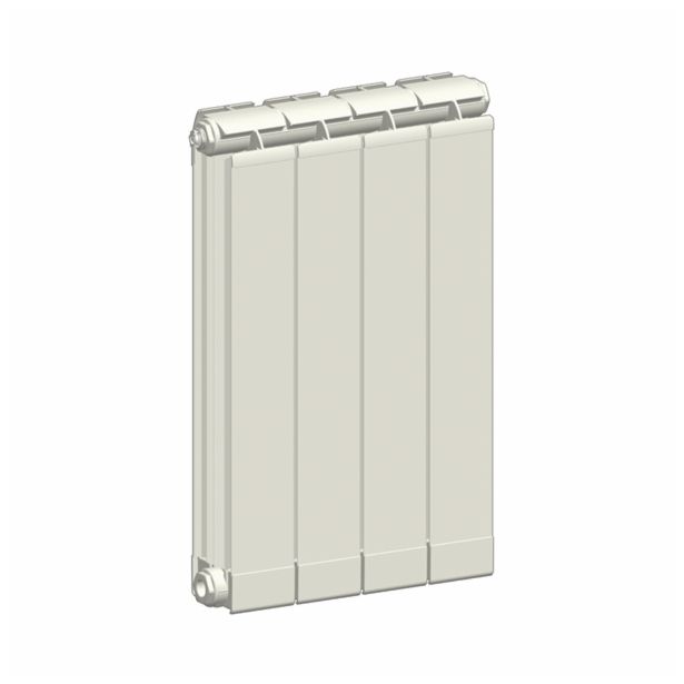 ALUMINIJASTI RADIATOR AKLIMAT M1024 2 ČL. BELI IDENT 880761