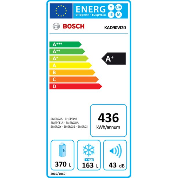 AMERIŠKI HLADILNIK BOSCH KAD 90VI20