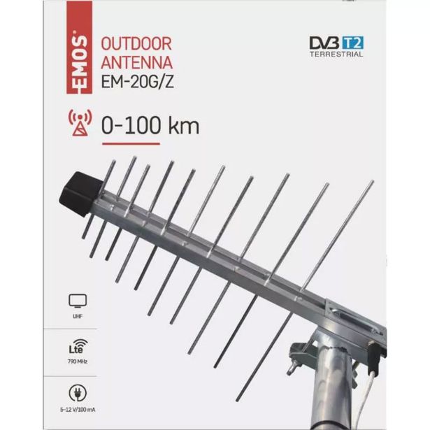 ANTENA EMOS ZUNANJA ANTENA BEN-20G/Z