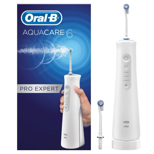 EELKTRIČNA ZOBNA ŠČETKA ORALB AQUACARE 6 PRO-EXPERT