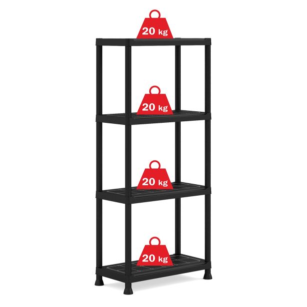 PVC REGAL KETER 135X60X30 CM 4P/20KG ČRN