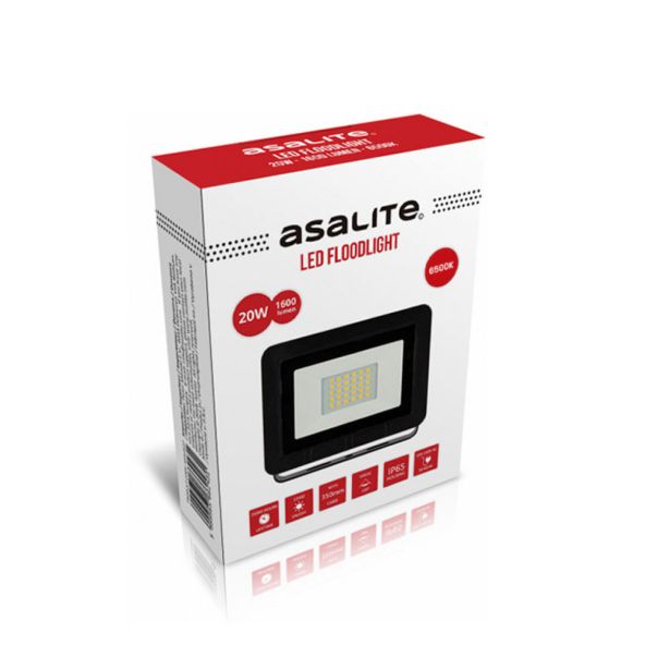 ASALITE LED REFLEKTOR 20W 6500K, 1600LM