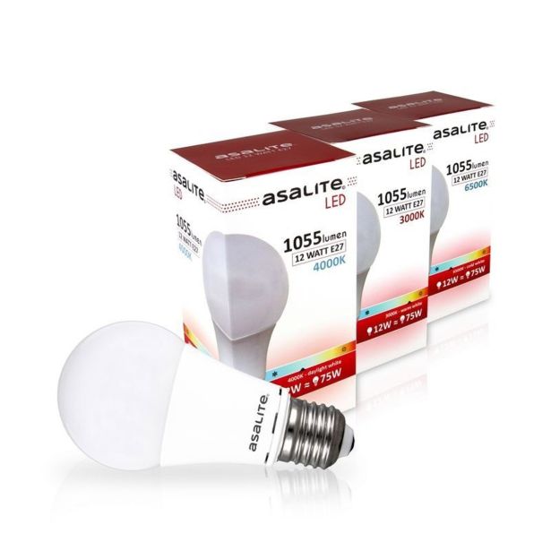 ASALITE LED SIJALKA E27 12W 3000K 1055LM