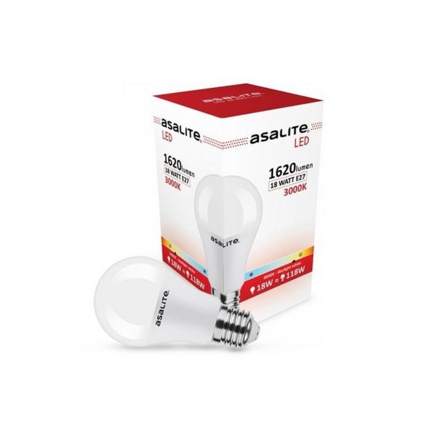 ASALITE LED SIJALKA E27 18W 3000K 1620LM