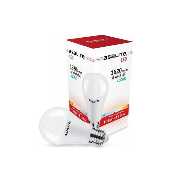 ASALITE LED SIJALKA E27 18W 4000K 1620LM