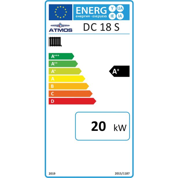 KOTEL NA TRDA GORIVA ATMOS ATMOS DC 18 S
