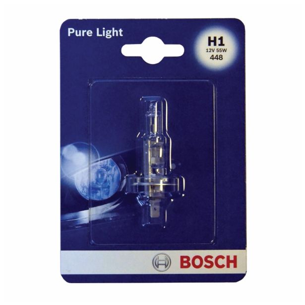 AVTOMOBILSKA ŽARNICA BOSCH H1 PURE LIGHT 12V 55W P14,5S