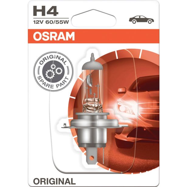 AVTOMOBILSKA ŽARNICA OSRAM H4 12V 60/55W P43T