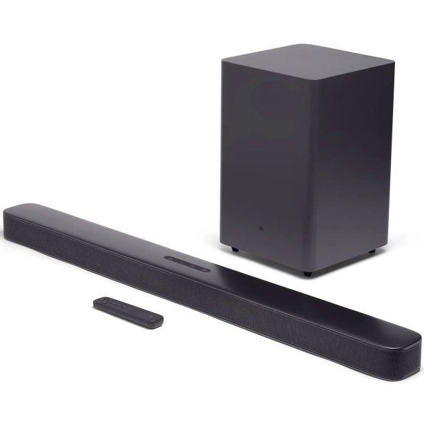 SOUNDBAR JBL BAR 2.1 DEEP BASS ČRN