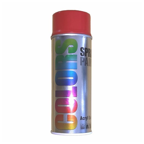 BARVNI SPREJ COLORS ACRYL RAL 3000 400 ML OGNJENO RDEČA