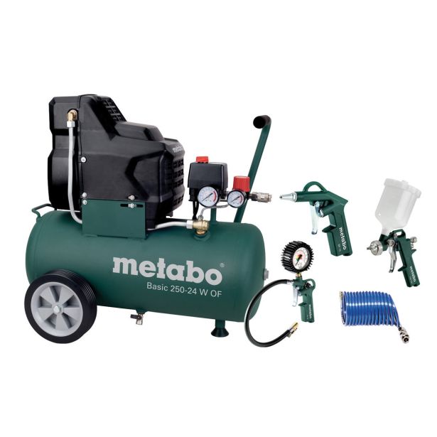 BATNI KOMPRESOR METABO BASIC 250-24 W OF SET