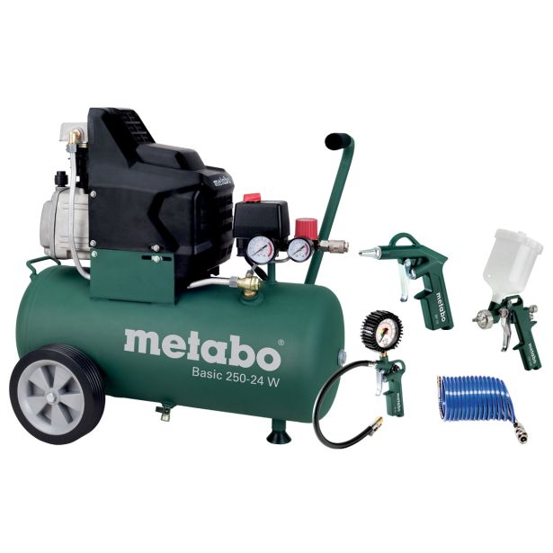 BATNI KOMPRESOR METABO BASIC 250-24 W SET