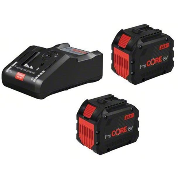 ZAČETNI KOMPLET BOSCH 2 X PROCORE18V 12.0AH + 1 X GAL 18-160 C