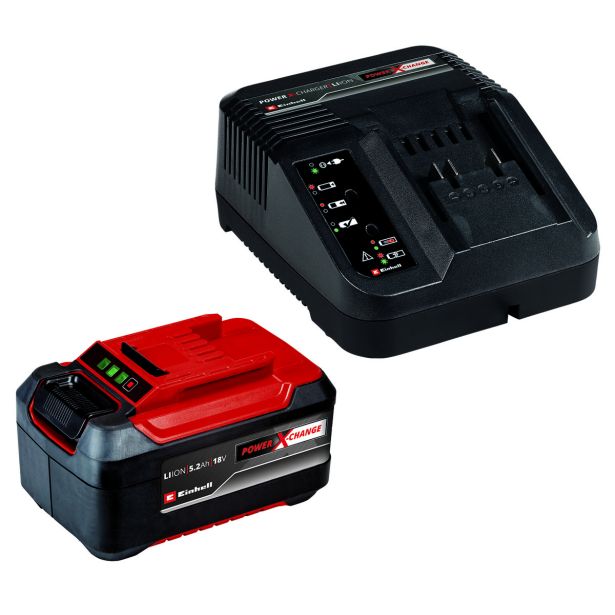 BATERIJE IN POLNILNIKI EINHELL 18V 5.2 AH PXC STARTER KIT