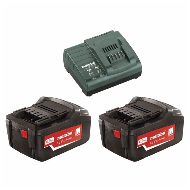 OSNOVNI SET METABO 2 X 4.0 AH