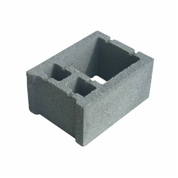 BETONSKI VOGALNIK OBLAK GROUP VOGALNIK 20 19X19X39 CM CEMENTNO SIV