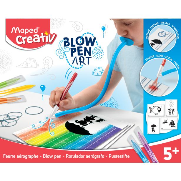 USTVARJALNI SET MAPED BLOW PEN