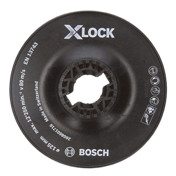 PODPORNI KROŽNIK X-LOCK 125 MM, TRDI