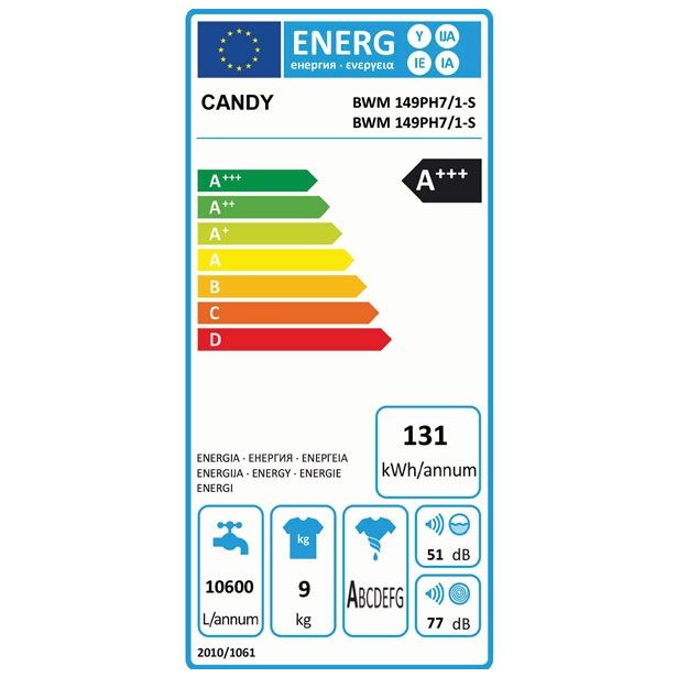 PRALNI STROJ CANDY BWM 149PH7/1-S BIANCA