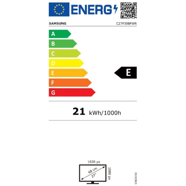 RAČUNALNIŠKI MONITOR SAMSUNG C27F398FWR