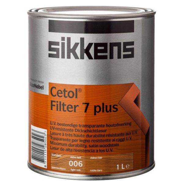 DEBELOSLOJNI PREMAZ SIKKENS CETOL FILTER7 PLUS 006 1L SV. HRAST