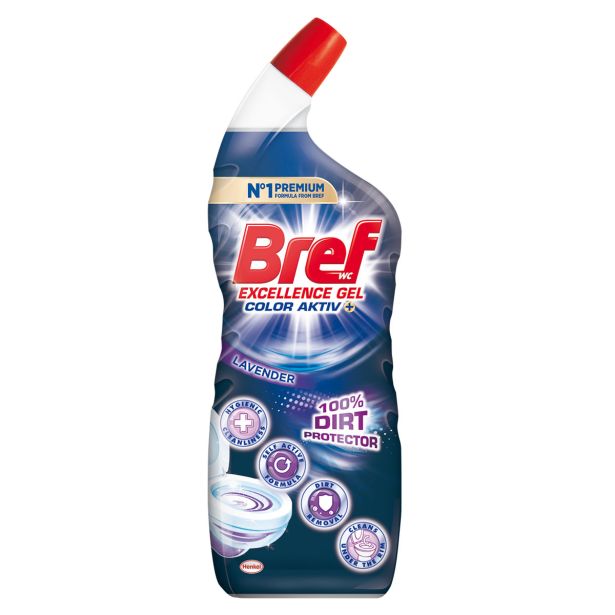 ČISTILO ZA WC, KOPALNICO HENKEL LCH BREF 10XEFFECT TOTAL PROTECTION 700ML