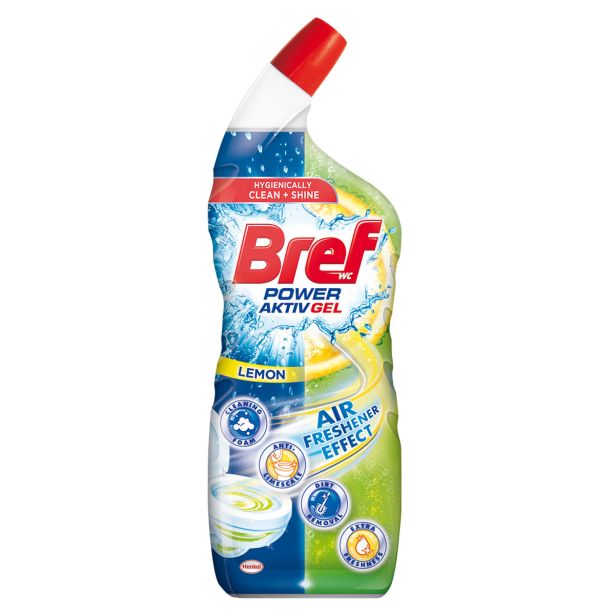 ČISTILO ZA WC, KOPALNICO HENKEL LCH BREF HYGIENE GEL 700 ML LEMONITTA