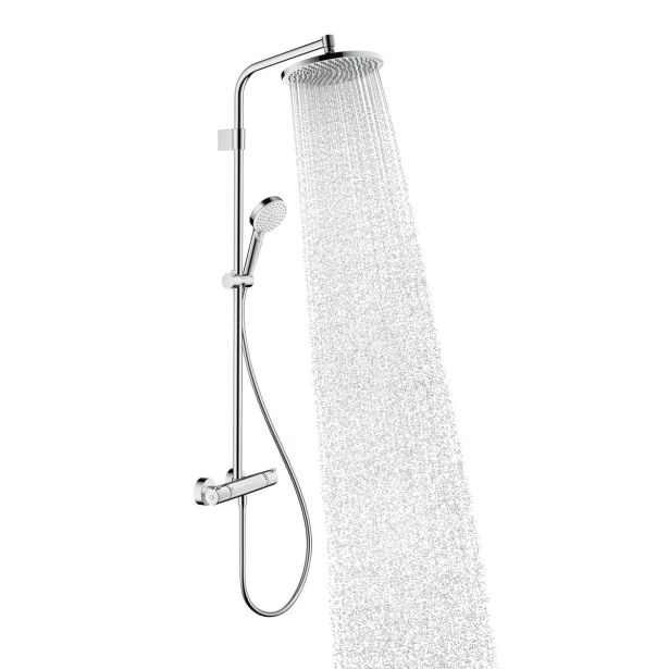 HANSGROHE CROMETTA S SHOWERPIPE 240 S TERMOSTATOM VARIA, PIPA ZA TUŠ/KAD