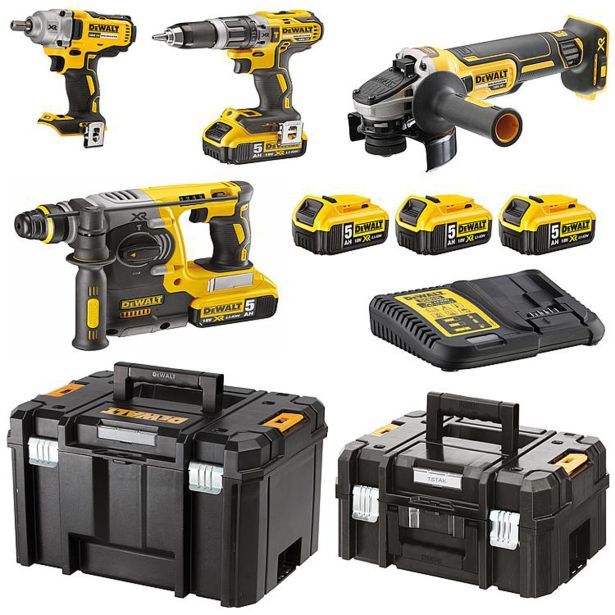 AKUMULATORSKI SET DEWALT DCK428P3T