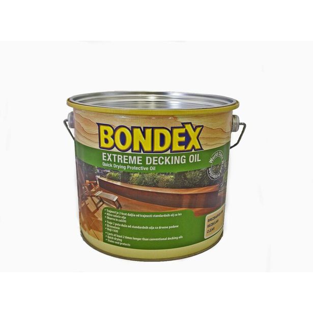 OLJE ZA LES DECKING EXTREM OIL BONDEX 2.5 L