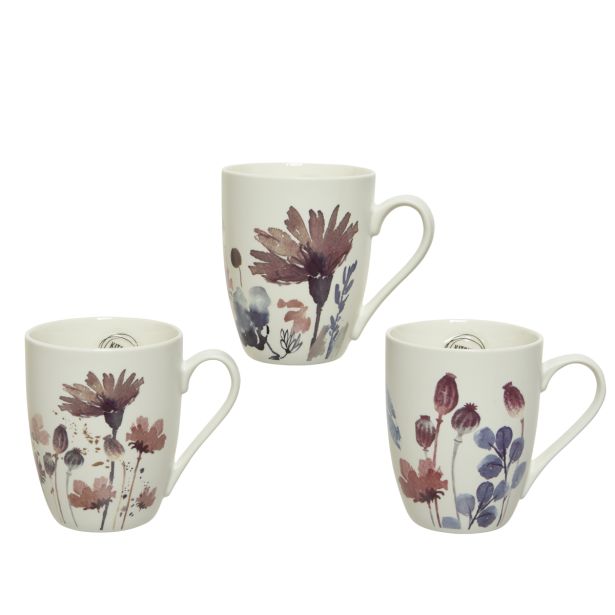 LONČEK DECORIS DECORIS 250 ML CVETJE AKVAREL