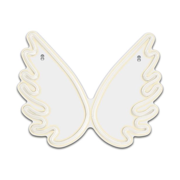 DEKORAT. STENSKA SVETILKA FOREVER NEON LED WINGS