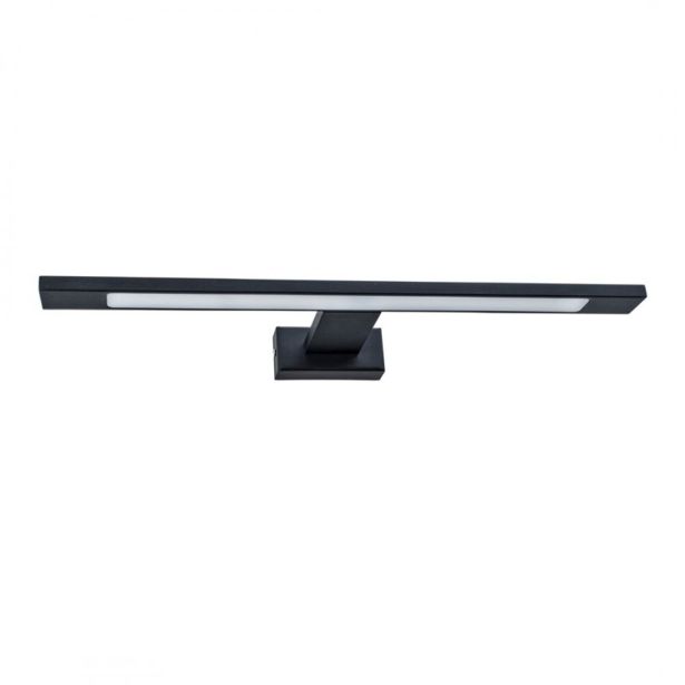 DEKORAT. STENSKA SVETILKA MILAGRO SHINE ČRNA 40CM 7W LED ML4379