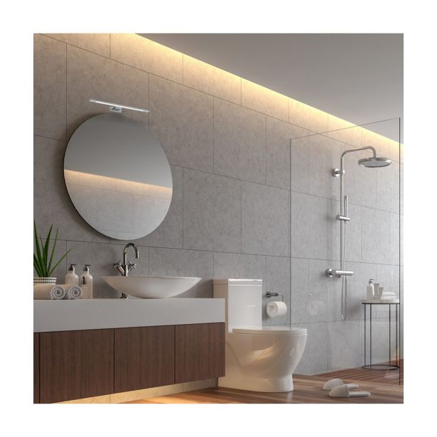 DEKORAT. STENSKA SVETILKA MILAGRO SHINE KROM 40CM 7W LED ML030