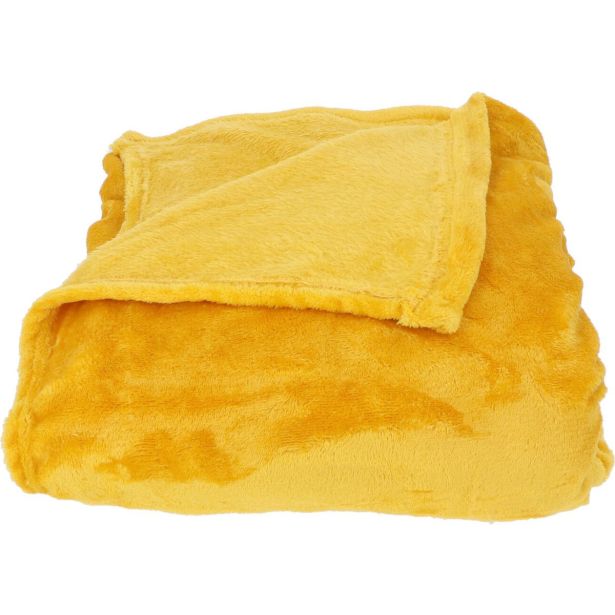 DEKORATIVNA ODEJA DOUCEUR D'INTÉRIEUR ODEJA FLANEL 180X220 FLANOU RUMENA