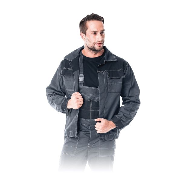 DELOVNA BLUZA/SRAJCA RAW POL MULTIMASTER ŠT.XXL SIVO/ČRNA MEŠANICA
