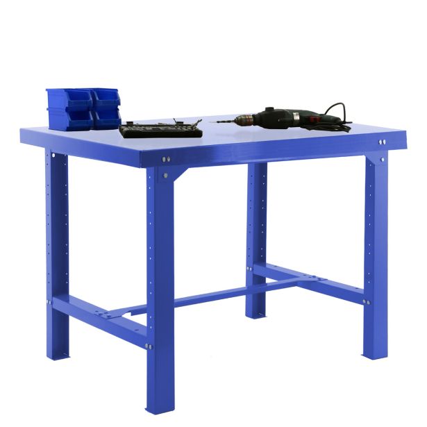 DELOVNA MIZA SIMONRACK SIMONWORK BT6 METAL 1200 MODRA 83X120X73 CM 600KG