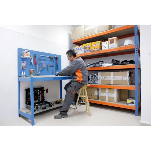 DELOVNA MIZA SIMONRACK SIMONWORK BT2 1200 MODRA/LES