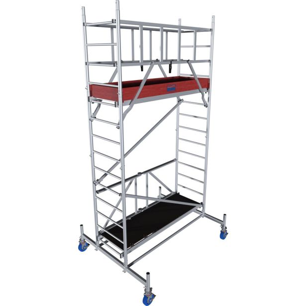 ALUMINJASTI ODER KRAUSE MONTO PRO TEC XS PODEST 2X0.6M DELOVNA VIŠINA 4.80 M