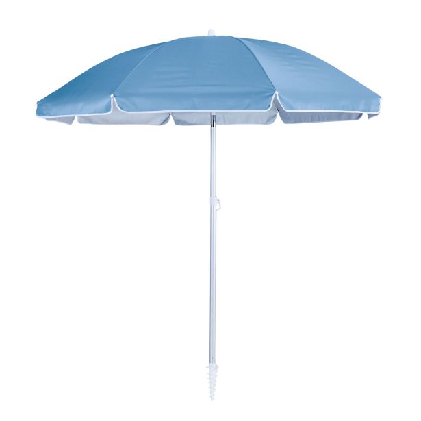 SENČNIK NATERIAL ZA PLAŽO VALI D200 MODER ALU, 160G