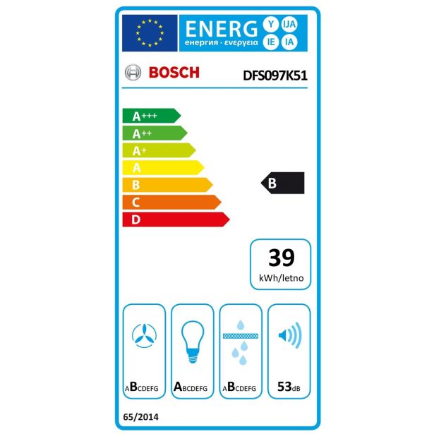 VGRADNA KUHINJSKA NAPA BOSCH DFS097K51